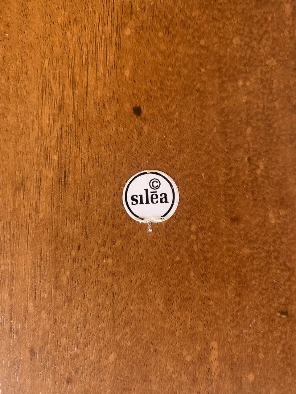 Set of 6 lobster forks and tongs, silver plated metal by Silea, circa 70