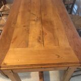 Massive cherry farm table