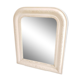 Mirror Louis Philippe white chalky 43x52cm
