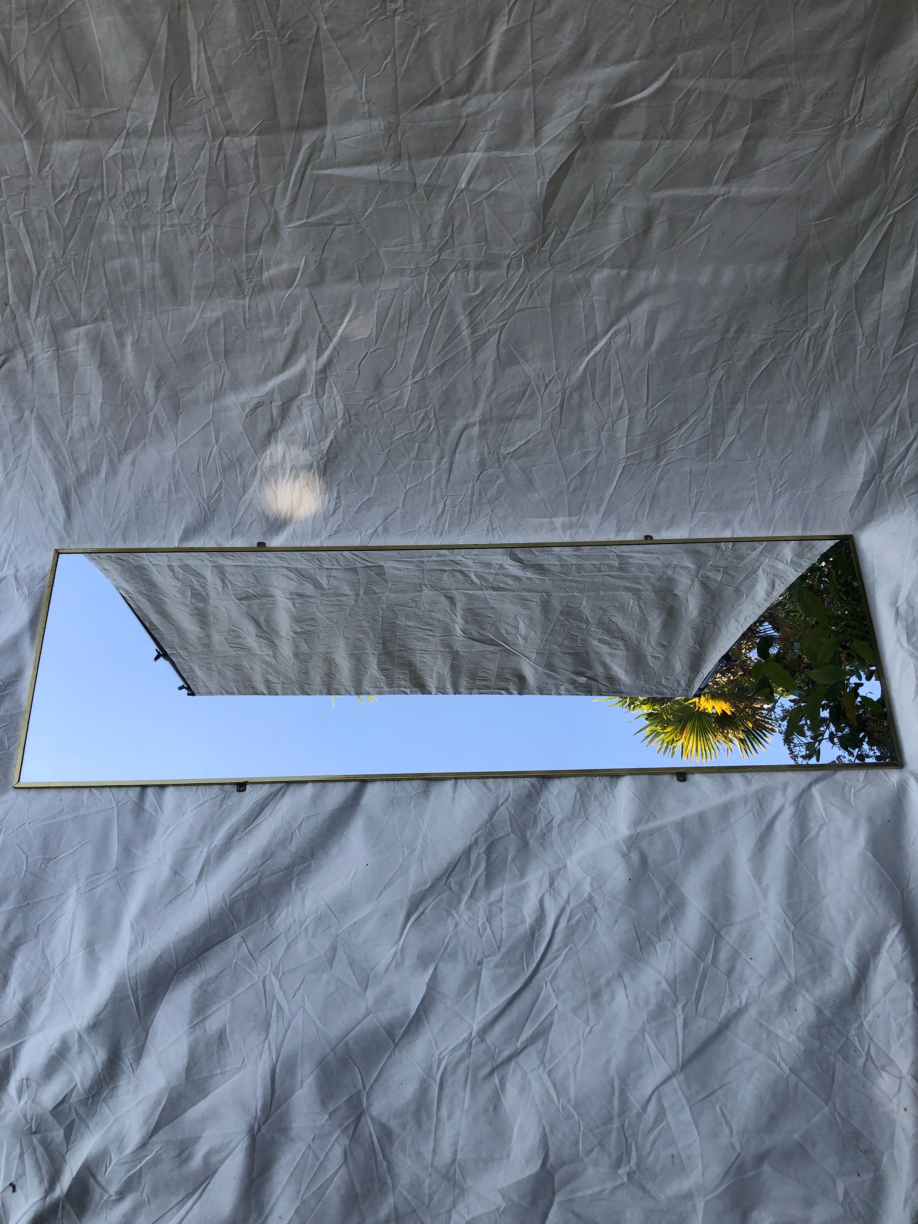 Golden rectangle mirror 70s