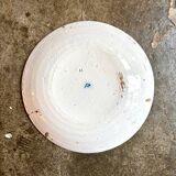 Assiette delft en porcelaine bleue