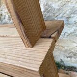 Vintage pine wall shelf