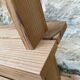 Vintage pine wall shelf