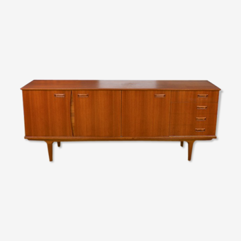 Enfilade scandinave en teck vintage 1960