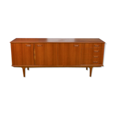 Enfilade scandinave en teck vintage 1960
