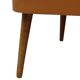 Pair of Vintage Expo 58 Cocktail Chairs, Cognac Faux Leather, Sixties