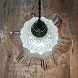 Vintage flower pendant light