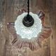 Vintage flower pendant light