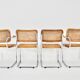 Style B32 Dining Chairs by Marcel Breuer Set of 4