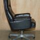 Vintage executive swivel office chair De Sede DS35 - mid-century leather