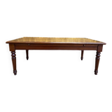 Table basse en merisier de style Louis Philippe
