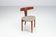 Erik Andersen & Palle Pedersen T-chair model 68 in teak Randers Denmark 1960
