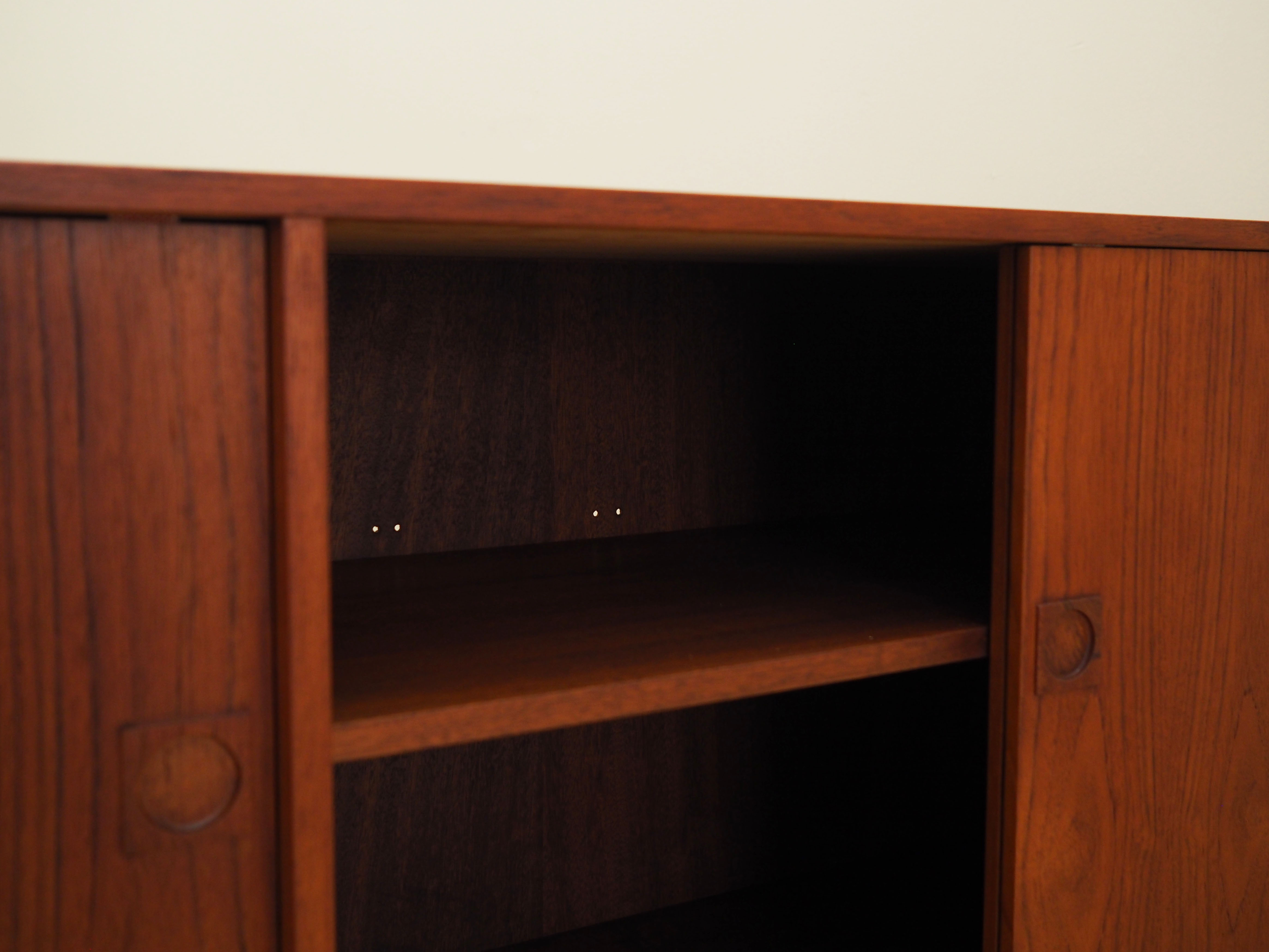 Teak sideboard, Danish design, 1970s, manufacturer: Farsø Møbelfabrik