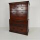 Commode haute de campagne George III / coffre sur coffre