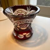 Vase en cristal de Bohême