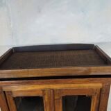 Small cherry and oak bookcase from the 19th century