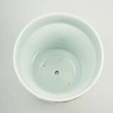 Antique Porcelain planter hand painted with mascarons with lion's head in relief-nineteenth century