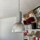 Industrial suspension aluminum body methacrylate diffuser vintage 70