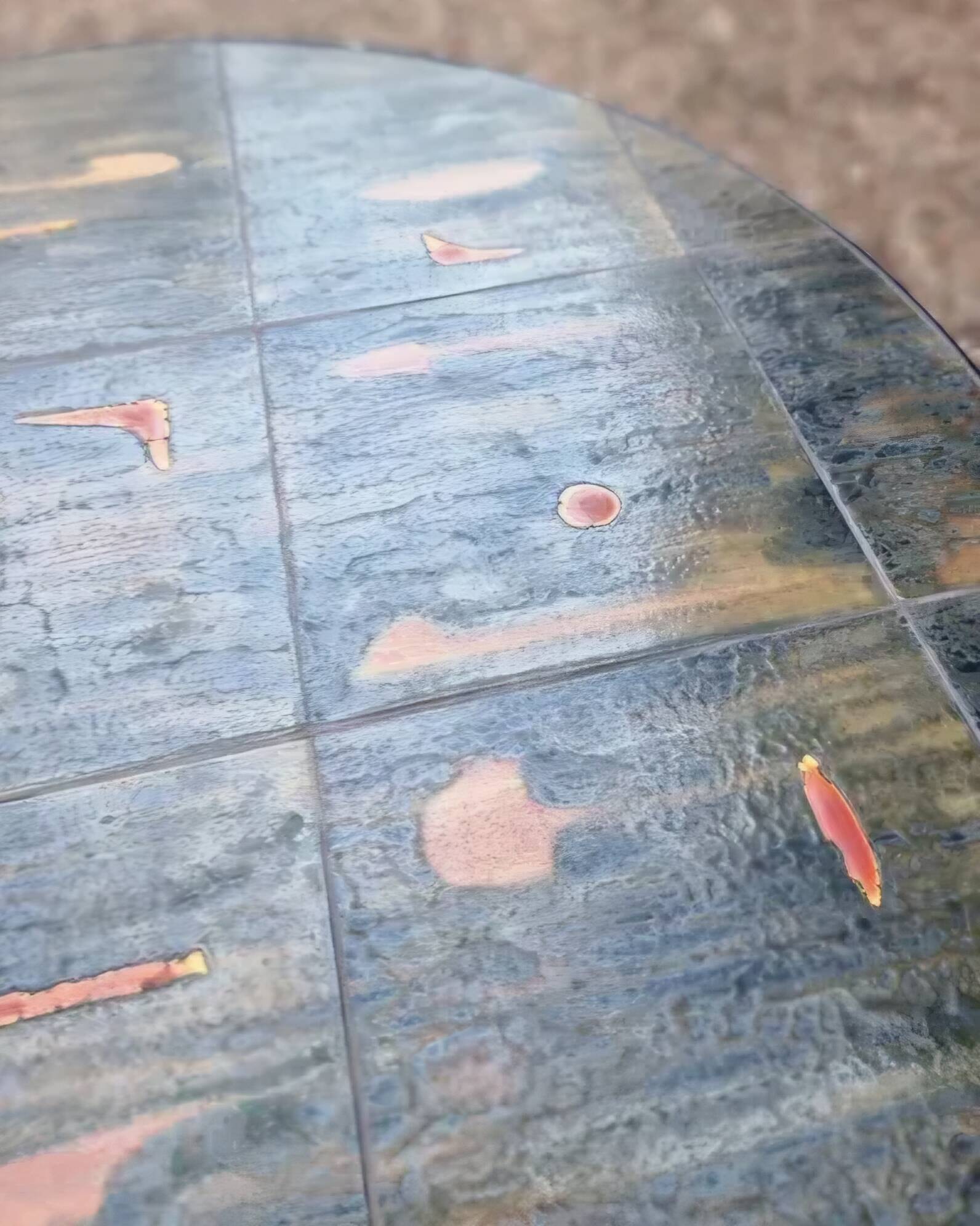 Ceramic coffee table by Jacques Lignier