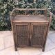 Rattan and bamboo buffet