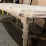 Large table in raw wood