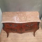 Flower marquetry commode in Louis XV style