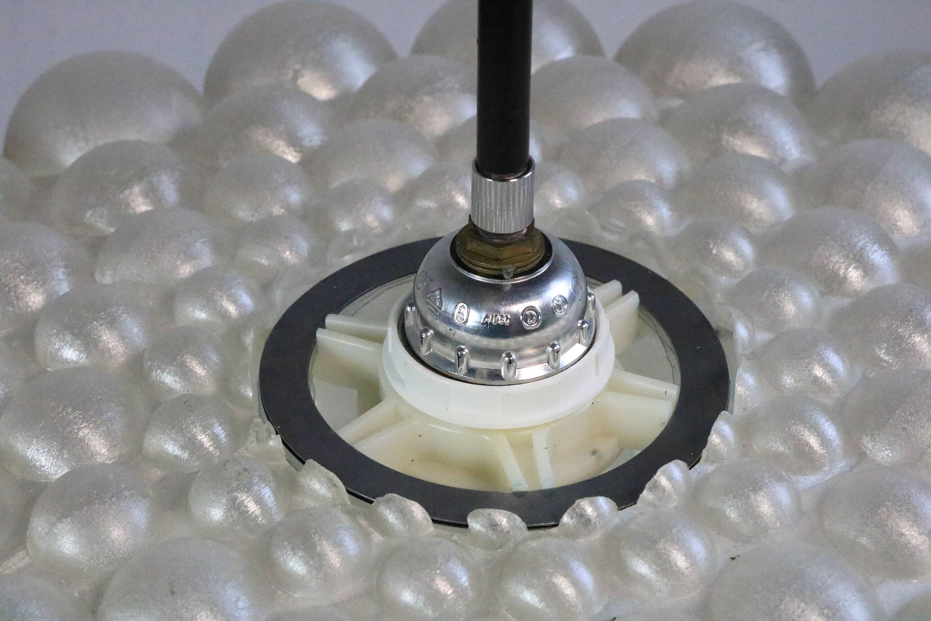 Extraordinary Vintage  Hanging Lamp, Big Bubbles, 1970s