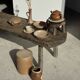 Mini teapot in stoneware H13 D15