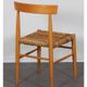 Suite of 4 vintage wooden chairs edited by Krasna Jizba, 1960