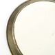 Art Nouveau tray, silver-plated brass, white porcelain, Austria, early 20th century
