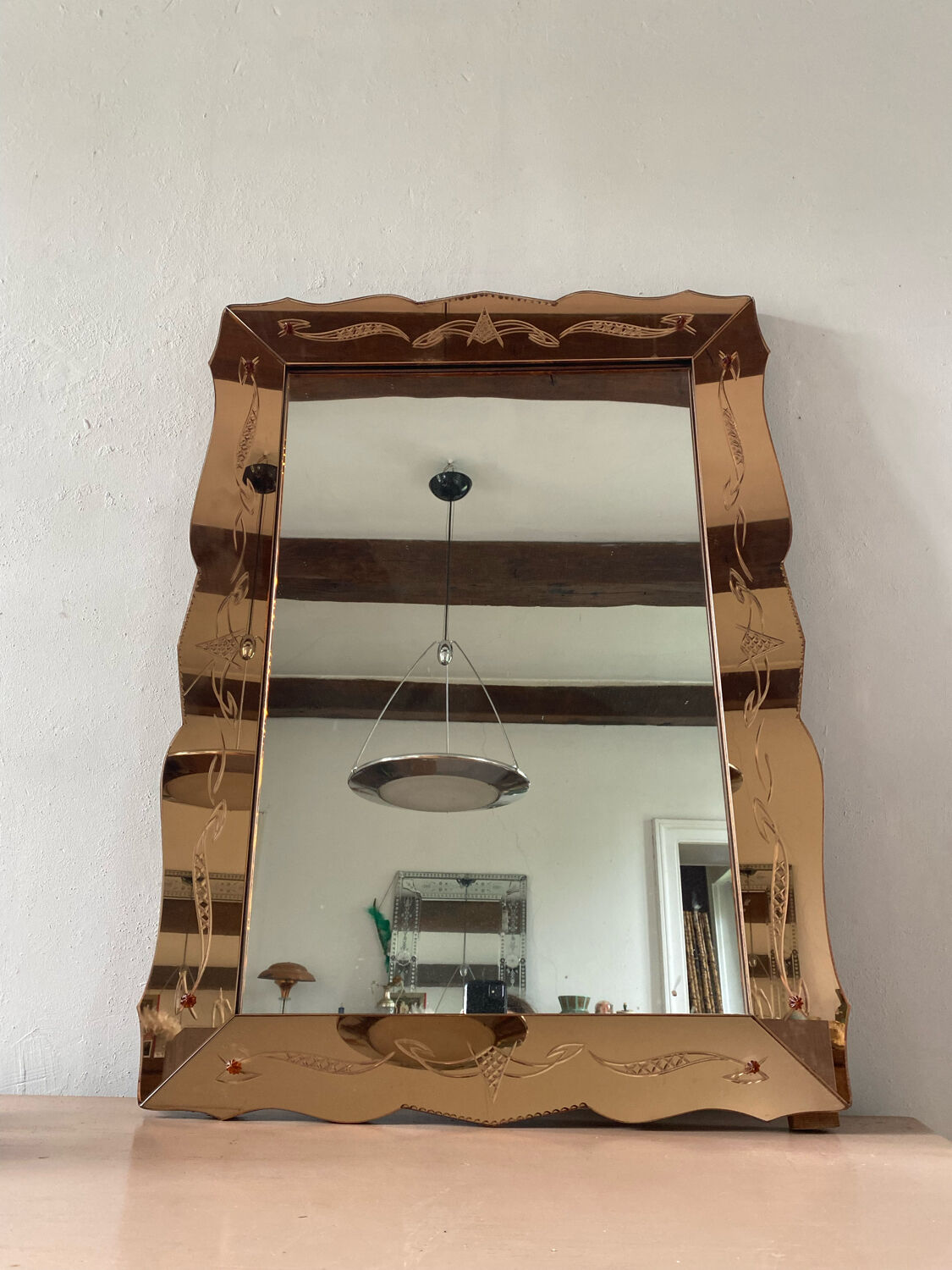 Venetian mirror art deco