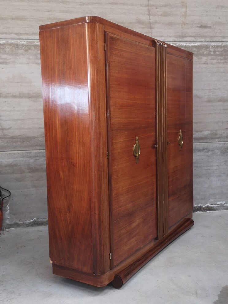 Armoire en palissandre des Indes art déco 1940
