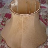 Lampshade pagoda greige rosé round scalloped headband Ø 56 cm