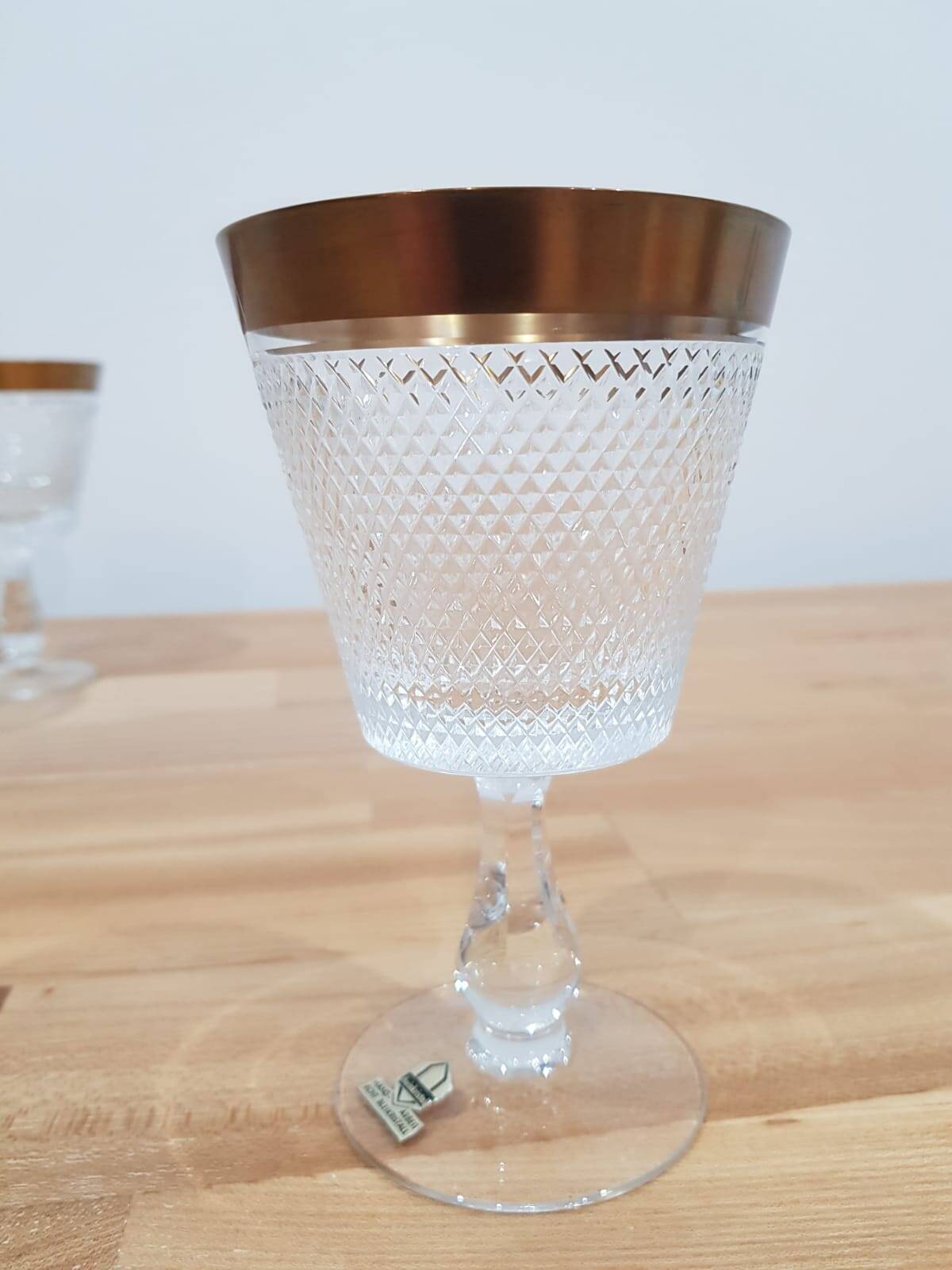 Rheinkristall crystal glasses, Germany, 1950s/60s.