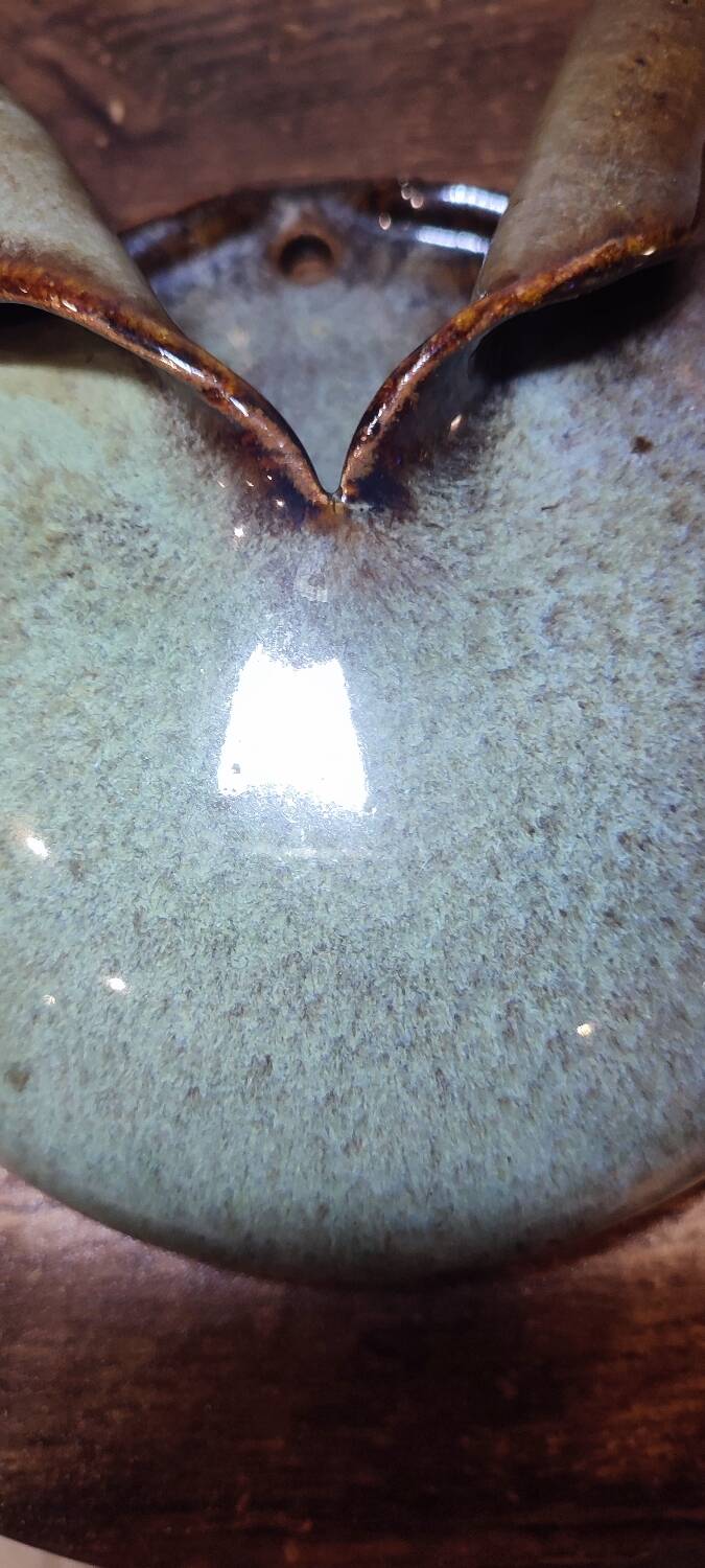 Ceramic wall vase by Marc Benjamin