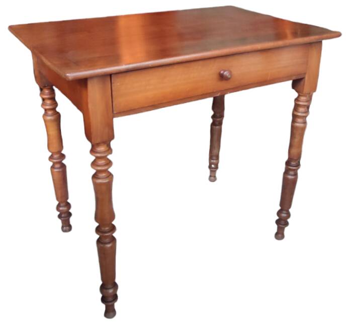 Antique side table from the Empire period / 19th century