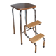 Walking step ladder stool