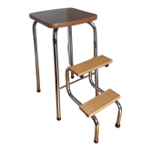 Walking step ladder stool