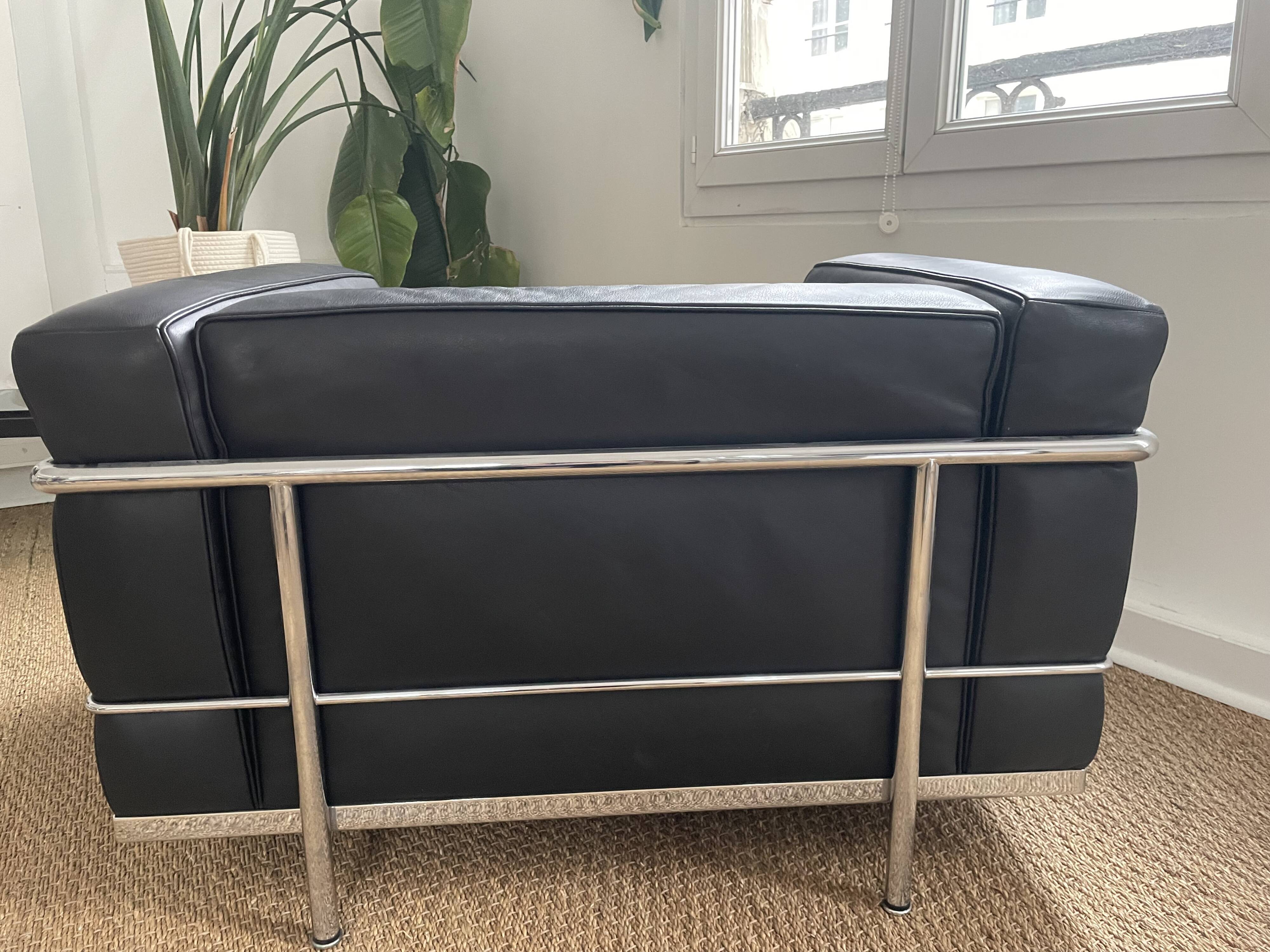 LC3 armchair by Le Corbusier / Charlotte Perriand for Cassina
