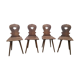 Set of 4 vintage chairs