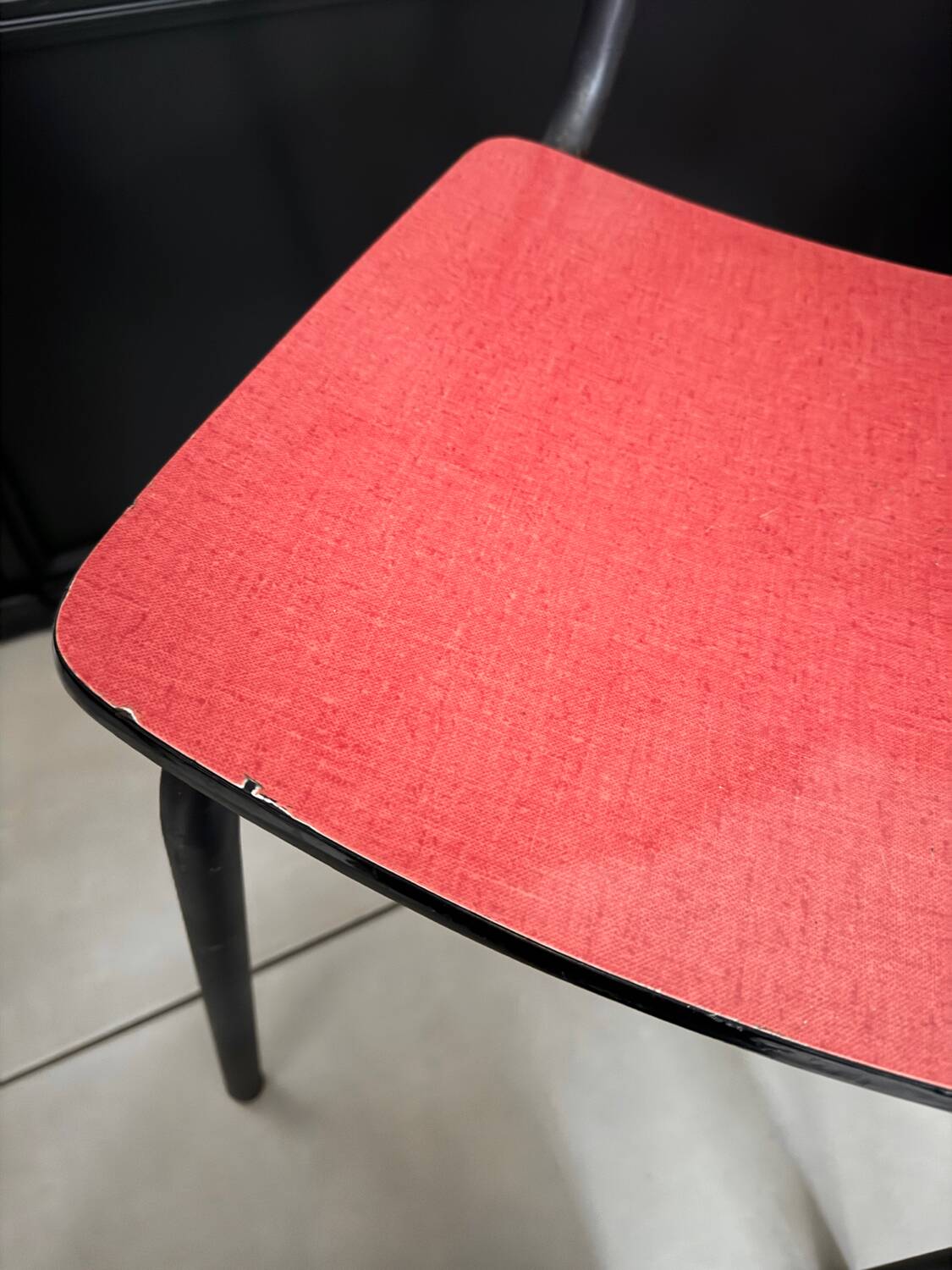 Pair of vintage Formica chairs