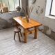 Farmhouse table, mountain furniture from the 50s