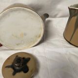 Ensemble théière et pot à lait années 60