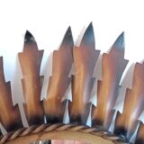 Metal sun mirror, 44 cm