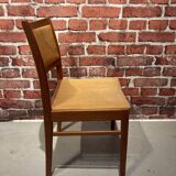 Set of 6 wooden chairs