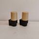 A pair of old bathroom lamps from Swedish IFÖ, 1960s