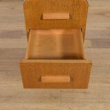 Art Deco Nightstands, Former Czechoslovakia, 1950s, Set of 2