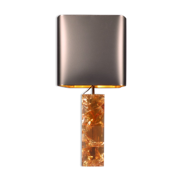 Fractal resin lamp from the 70s