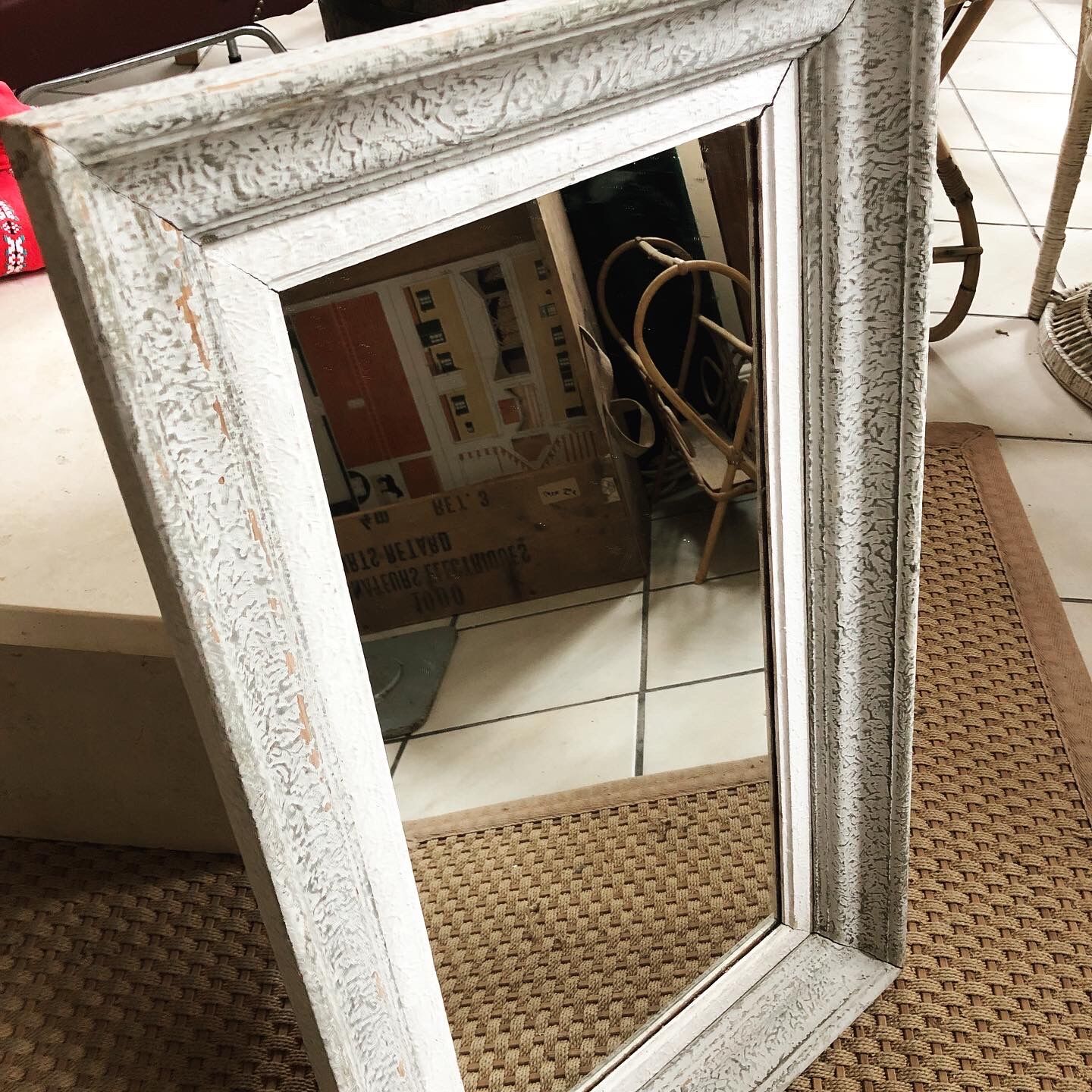 Miroir en stuc 46x75cm