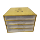 Meuble de mercerie 4 tiroir Thiriez Cartier couture bois